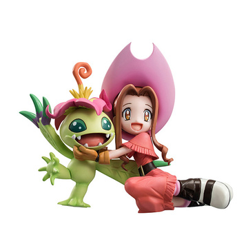 Mimi Tachikawa, Palmon (Tachikawa Mimi & Palmon), Digimon: Digital Monsters, MegaHouse, Pre-Painted, 1/10